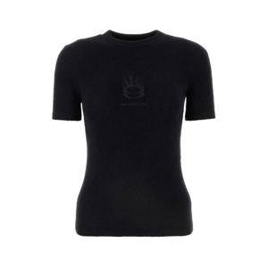 발렌시아가 반팔 티셔츠 796127T3330 1000 BLACK