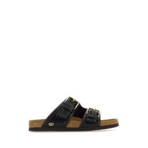 발렌티노 가라바니 뮬 슬리퍼 4W0S0IZ4VRN YVN BLACK
