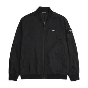 내셔널지오그래픽 N232MJP930 홑겹 블루종 점퍼 CARBON BLACK