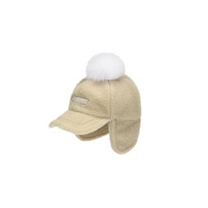 [디스커버리] 폼폼 트래퍼 캡 (BEIGE) DXCP4353N-BES