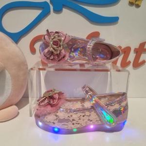 탈렌트키즈 HC03 로웰LED오픈샌들-PK TSX31NWS18