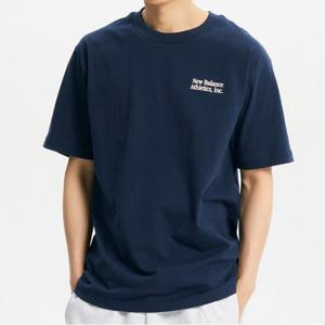 뉴발란스반팔티 EQS NBNEE2S051-59 UNI 플로킹 레터링 반팔티