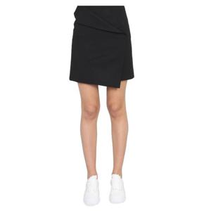 알렉산더맥퀸 여성 블랙 미니 스커트 723458_QJADC1000
