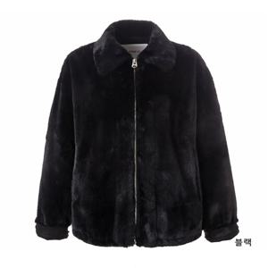 [시에로]루즈핏 카라 인조 퍼 자켓 SI4JPF702