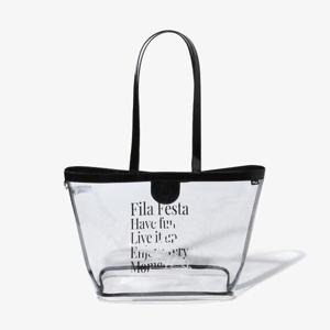 [휠라]아티스트 이진 PVC 쇼퍼백 (FS3BCF5315F_BLK)