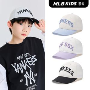 [MLB키즈]바시티 아치로고 볼캡 (3color)7ACPV035N-SET
