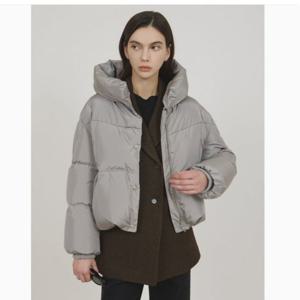 [쥬크]글로시 하이넥 구스 다운 점퍼 (Z244PSG811)