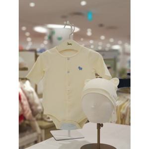 [에뜨와] 밀키바디수트세트 (07S317907CREAM) 출산 신생 백일 돌선물