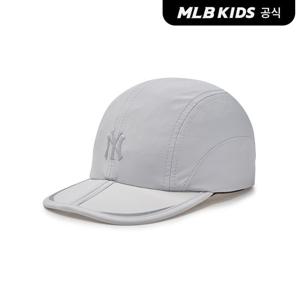 [MLB키즈 공식] 25SS 애슬레저 메쉬안감 화섬 볼캡 NY (L.Grey) 7ACPB0153-50GRL