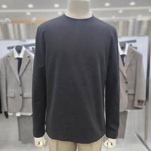 [앤드지]베이직 옆트임 긴팔 티셔츠 BZF5TR1101 BK
