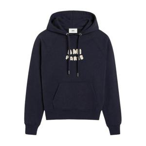 아미 후드 티셔츠 USW2757474011 Blue