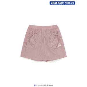 [MLB키즈US] (7FSKB0653-50PKM) 여아 아웃도어 글로시 카고 스커트 아동스커트 키즈스커트
