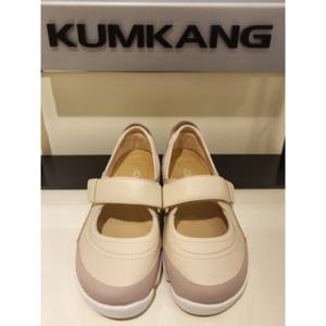 금강제화 랜드로바 CLASLC5106WF 클락스 여성 쿠션 메리제인 스니커즈 (베이지 연핑)