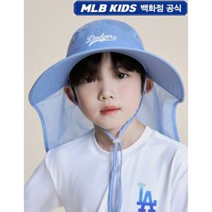 MLB키즈 컬시브 와이드 플랩캡 (7AHTB015307SBL)