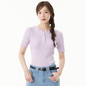 플라스틱아일랜드  (PR2KH462) 헨리넥 니트