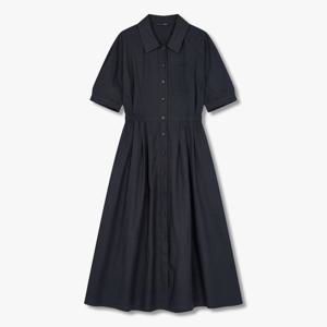 [지컷]린넨 블렌드 롱 셔츠 원피스 (7255237101)