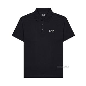 [EA7] SS25 남성 폴로 티셔츠 8NPF14 PJVQZ 1200
