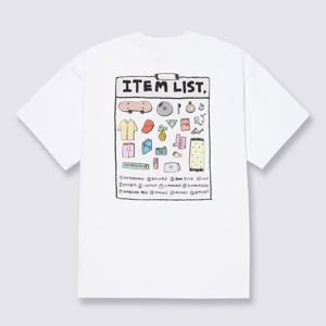 [반스] 아티스트 컬렉션 Vans X Riroo 반소매 티셔츠 VN000QF4WHT1