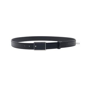 [몽블랑] SS25 남성 사피아노 스퀘어 벨트 114421 BLACK