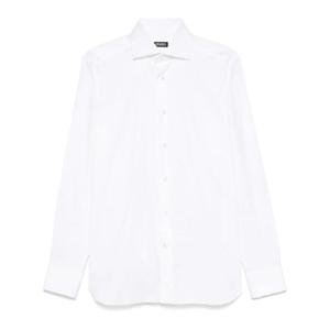 25 FW Zegna 스프레드 칼라 셔츠 904120A99MS0BA TP434760567