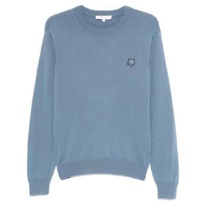 25 FW Maison Kitsune 볼드 폭스 헤드 패치 스웨터 MM00815KT1036 TP434292024