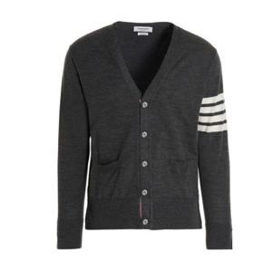톰브라운 가디건 MKC002AY1014038 Gray