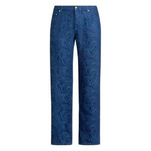 25 FW 에트로 페이즐리 프린트 진 MRNB0021AD306 TP439133741