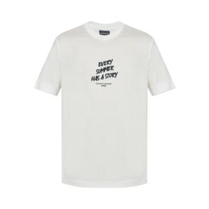 엠포리오 아르마니 반팔 티셔츠 AF18312 EM003649 U0003 WHITE