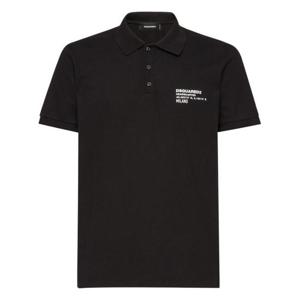 디스퀘어드2 폴로 티셔츠 S74GL0082 S22743900 Black