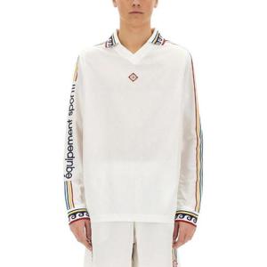 카사블랑카 자카드 모노그램 축구 셔츠 MPS25JTP301 01OFFWHT TP935810865