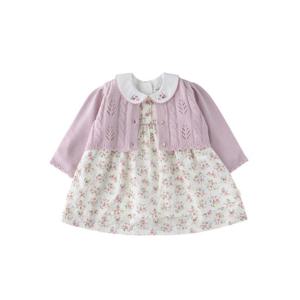 M밍크뮤D 25FW (PK)니트가디건SET드레스(원피스) 가을겨울 (35A1240001)
