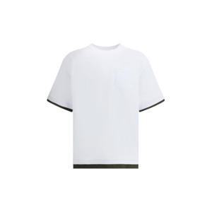 사카이 반팔 티셔츠 2503796M 101 WHITE