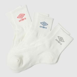 엄브로양말 LQC UP323CSC76-SCW 에센셜 3PACK 앵클 삭스 / sweetcorn
