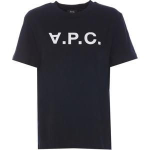 아페쎄 그랑 VPC 레귤러핏 반소매 티셔츠 - 다크네이비 에크루  COHBMM26384TIQ
