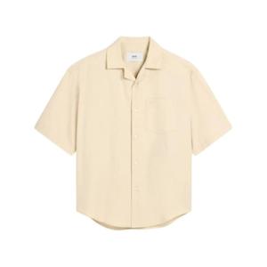 아미 반팔 셔츠 HSH236CO0099 GINGEMBRE