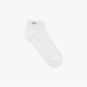 라코스테 공식 여성 립 조직 발목 양말 RA015E-55N 70V