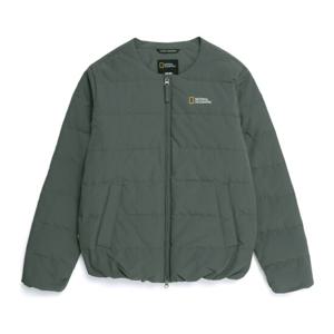 N254UDW920 헤론 U넥 경량 구스다운 점퍼 STONE GREY