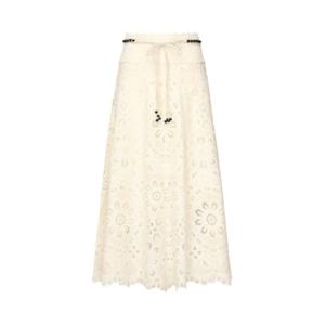 짐머만 롱 스커트 4248SSS251 IVO White