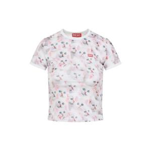 디젤 반팔 티셔츠 A185550JLCC 100A WHITE
