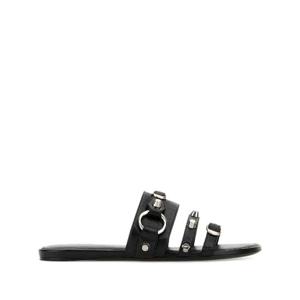 발렌시아가 City stud embellished slide sandals 10269931176200 TP720725861