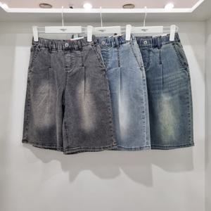 [행텐주니어]사방스판 버뮤다핏 청바지14530-056-601-10