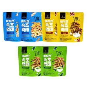 씨리얼마켓 바삭한 속초 먹태 3종 (오리지널맛 2팩,갈릭맛 2팩, 청양마요맛 2팩/총6팩)