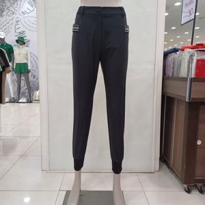 [까스텔바작]여성 사이드포켓 세미 조거팬츠 BGEMPT710_BK_DJ_DJ