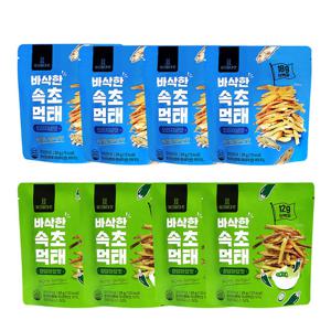 씨리얼마켓 바삭한 속초 먹태 2종 (오리지널맛 4팩,청양마요맛4팩/총8팩)