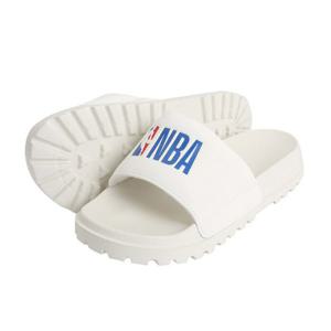 NBA슬리퍼 샌들 KQC N215AS250P-WH 로고맨 슬라이드