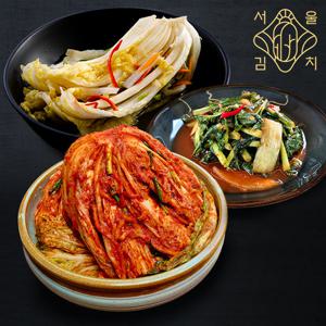 서울김치 프리미엄 이선희명인 포기8kg+백김치3kg+열무2kg