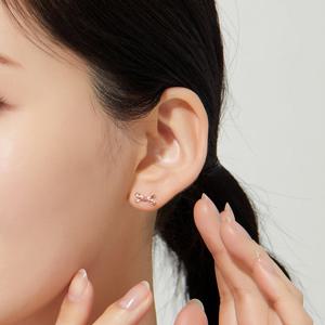 [스톤헨지]14K 리본 귀걸이 SA24A70T