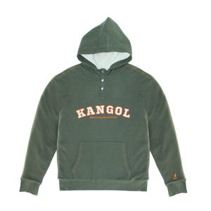캉골 워크웨어 쉐르파 와플 후드티 K96173 Deep Depth