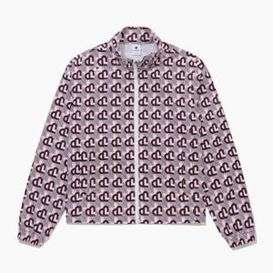 [20%OFF] 르꼬끄골프 여성 패턴 풀집업 하이넥 우븐 점퍼 (GQ122LBL22)