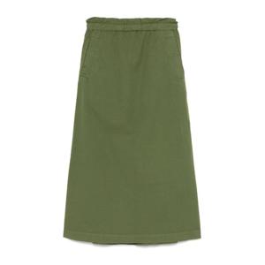 울리치 올리브 그린 에이라인 미디 스커트 CFWWSK0070FR UT3665